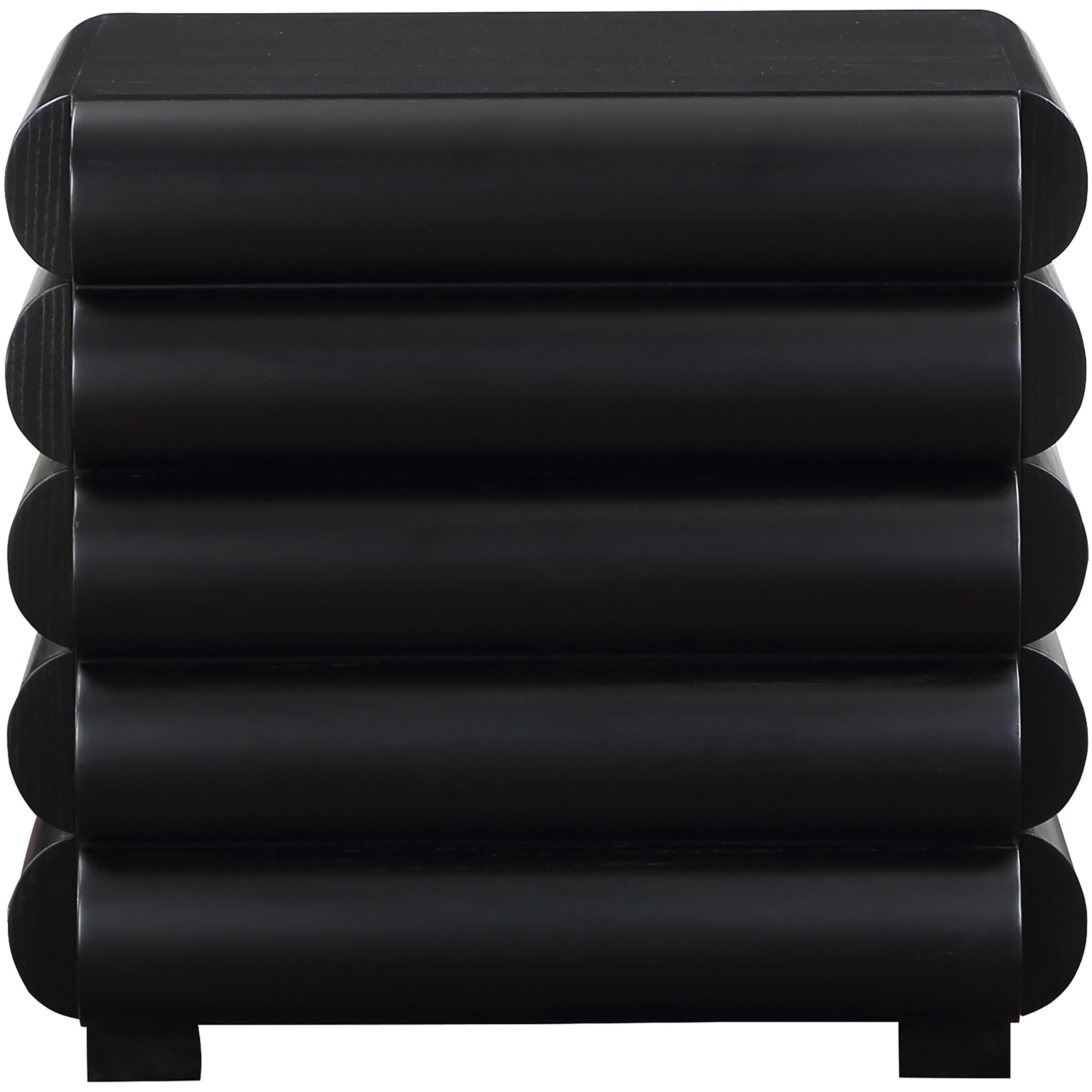 Meridian Maverick Black Night Stand / Side Table