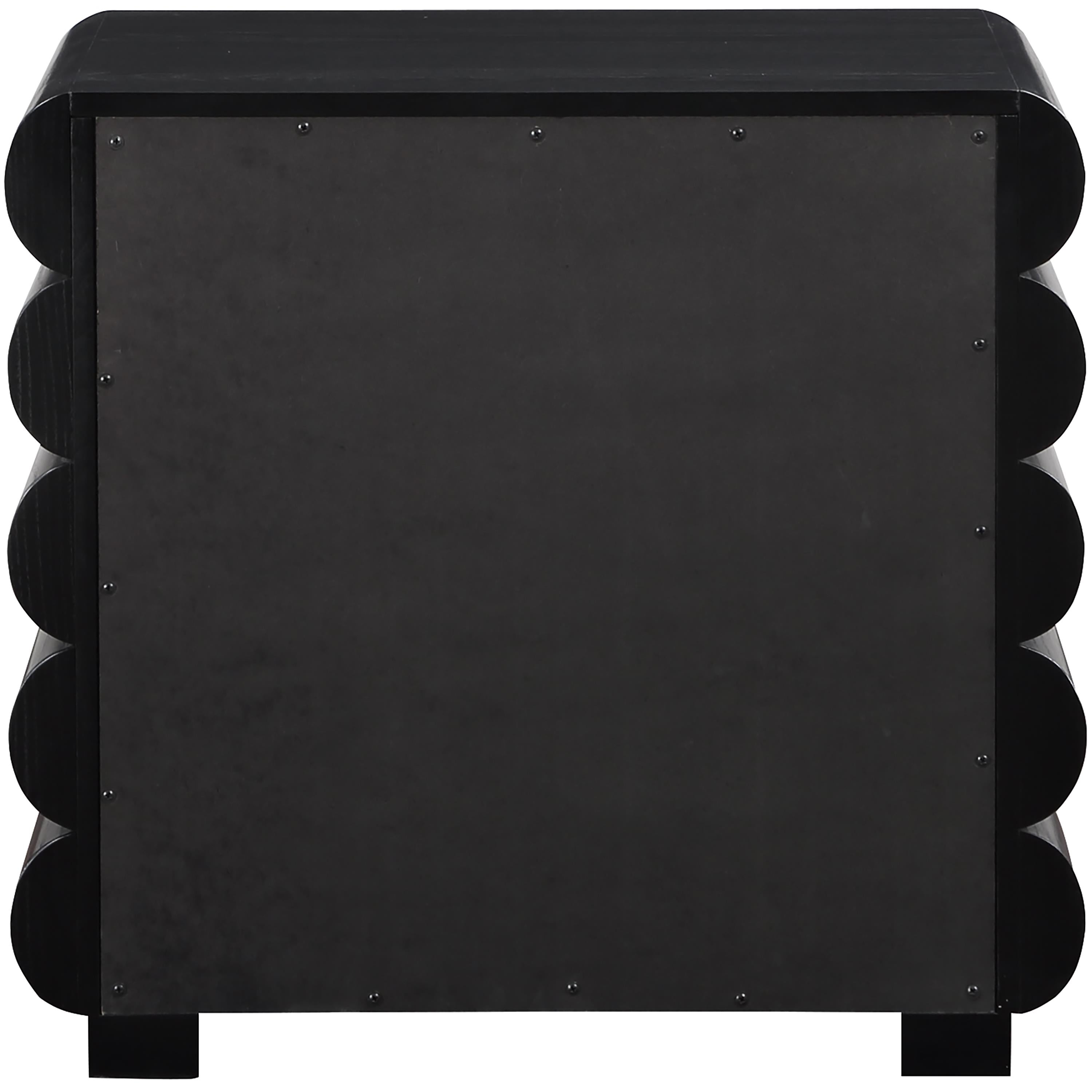 Meridian Maverick Black Night Stand / Side Table