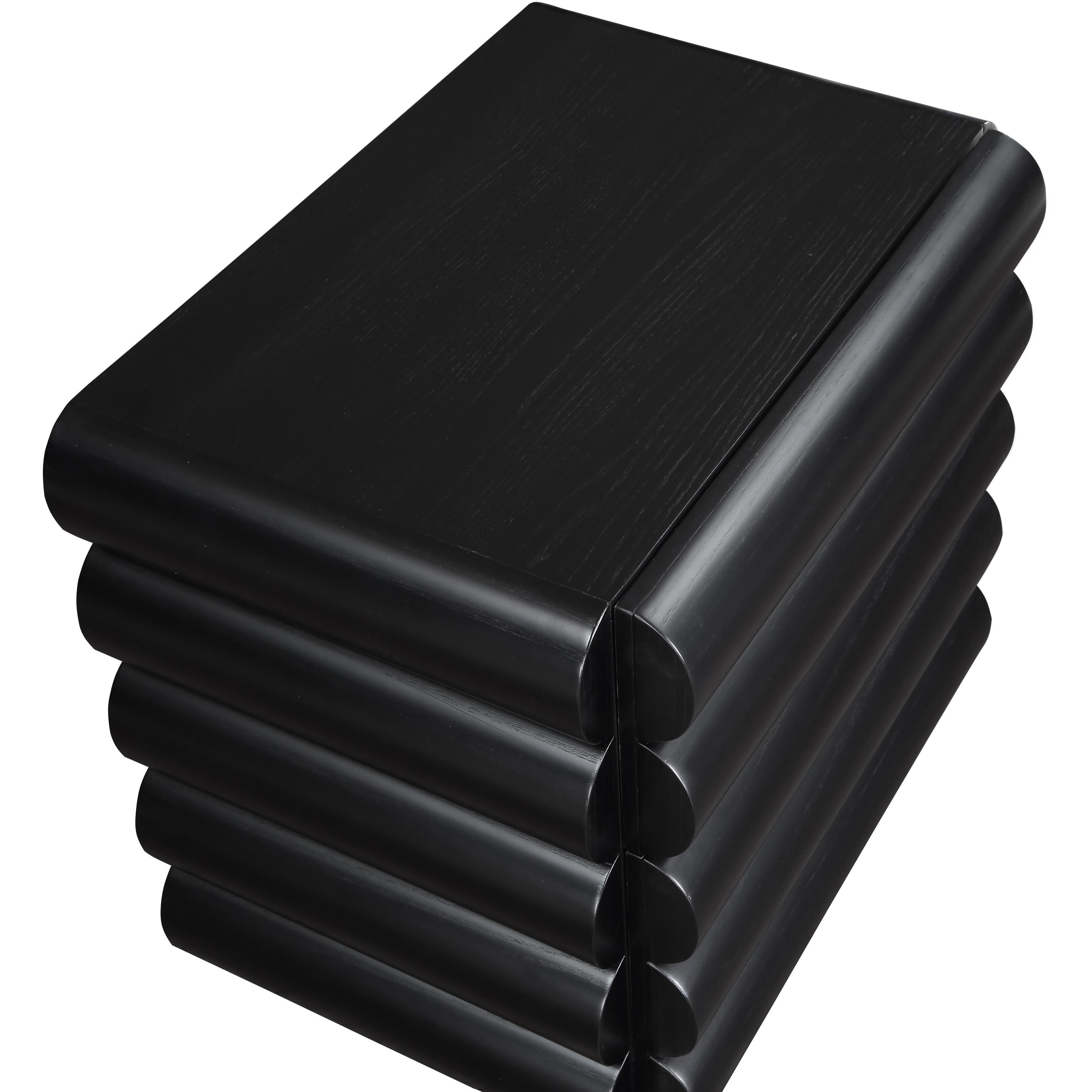 Meridian Maverick Black Night Stand / Side Table