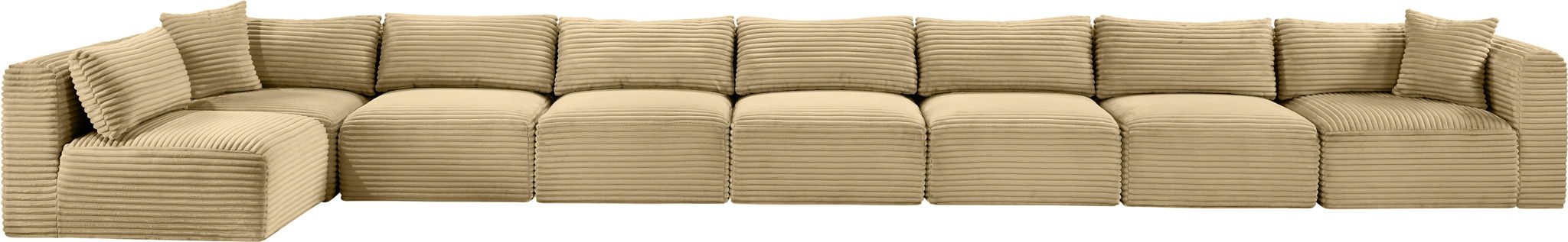 Shaggy - 8 Piece Modular Sectional