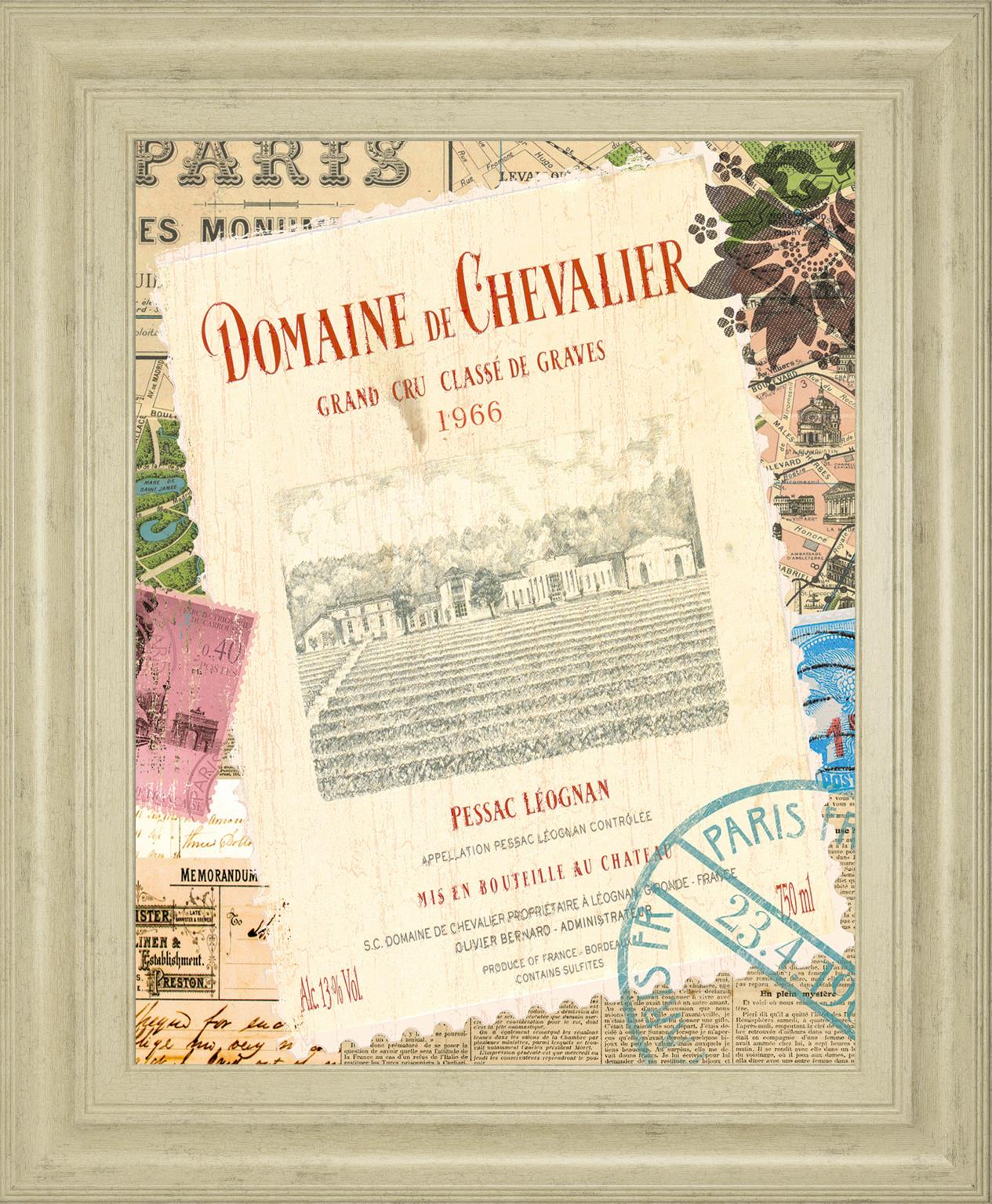 Wine Tour 2 By Maria Mendez 22X26 Framed Print