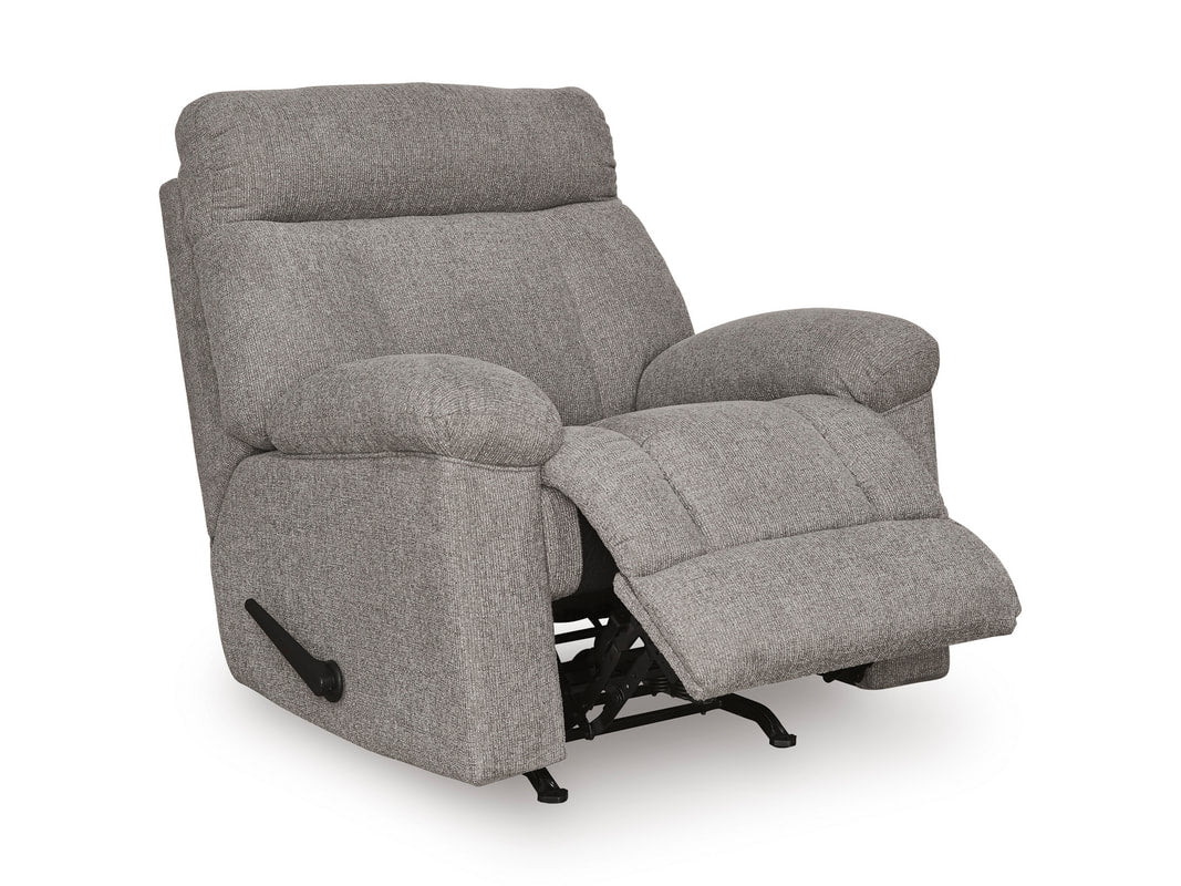 8281625 Recliner — Stain-Resistant Nuvella Fabric & Rocking Motion