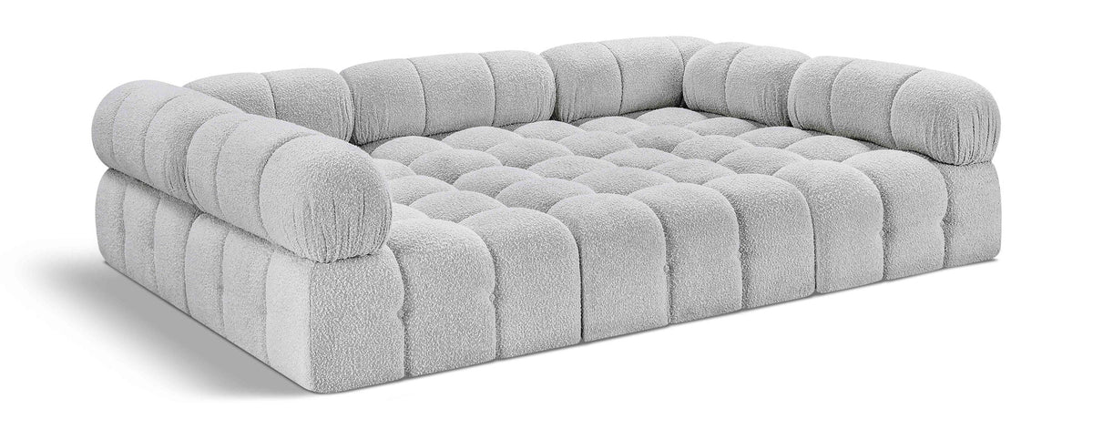 Ames Boucle Modular Sectional — 6-Piece Sectional — Grey