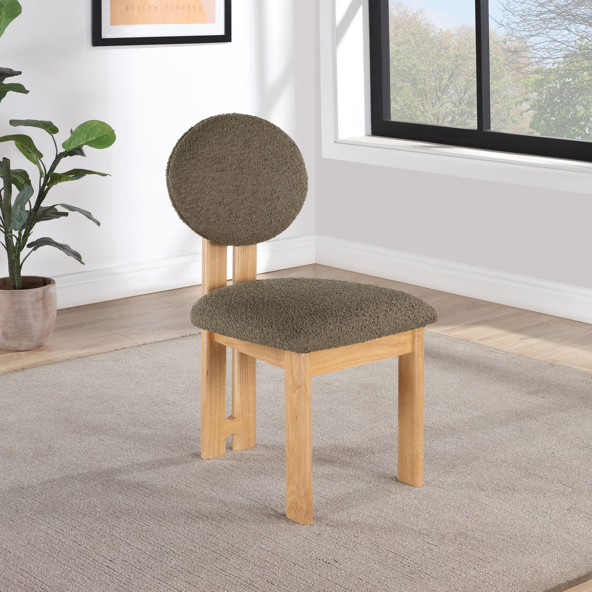 Napa - Dining Chair (Set of 2) with Natural Legs