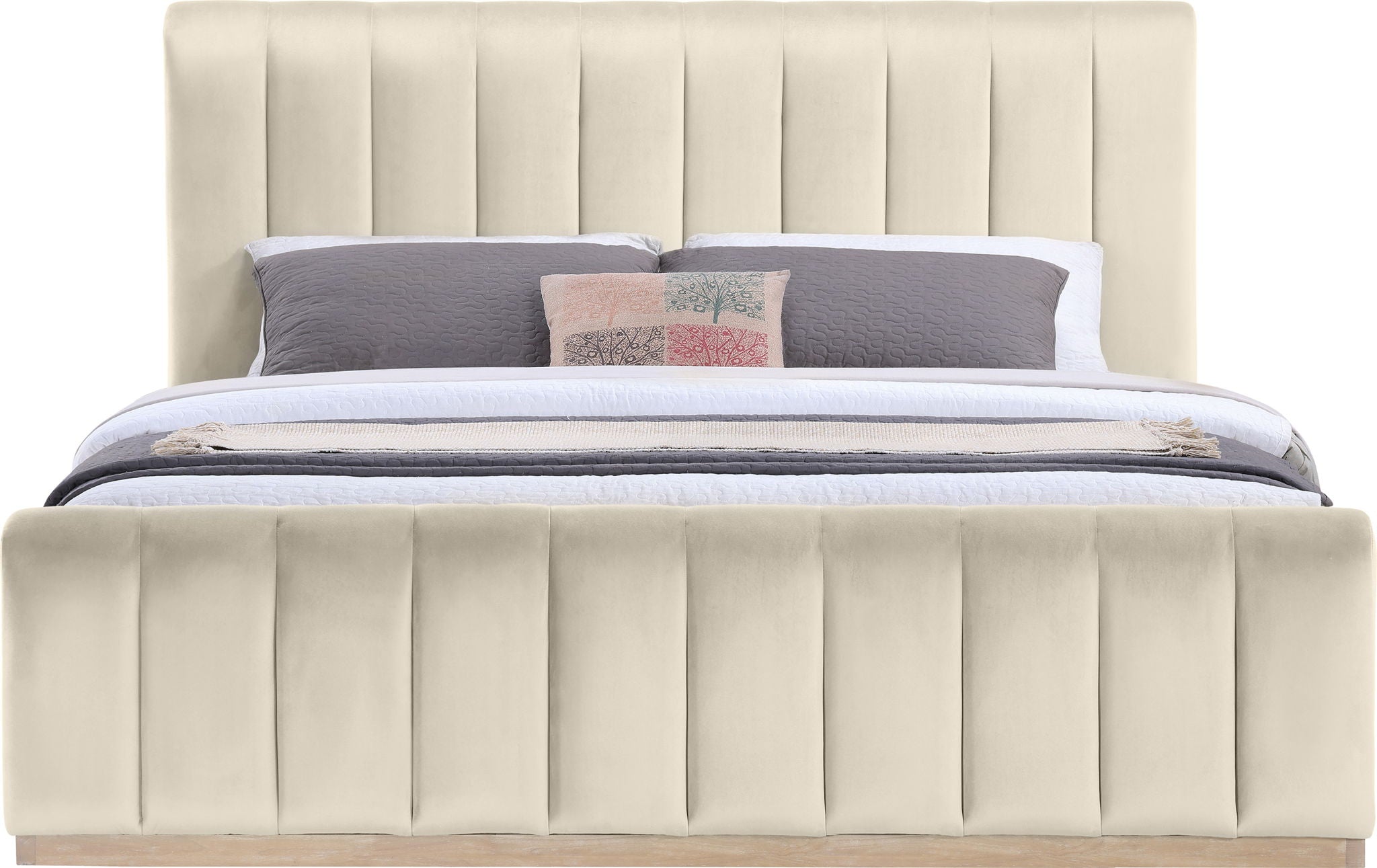 Amara - Velvet Bed