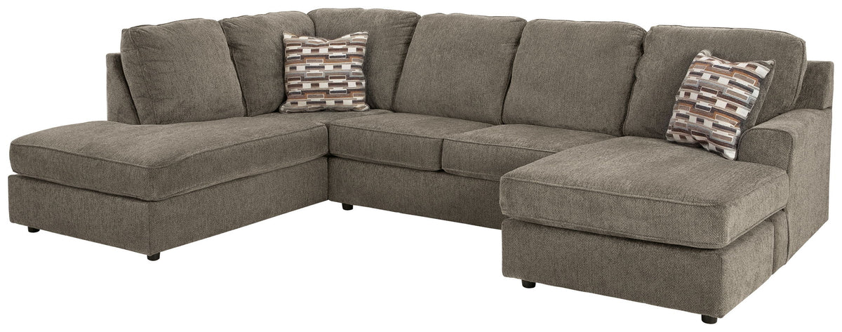 O'Phannon Putty Modular Sectional — Left-Arm Corner Chaise 2-Piece Sectional