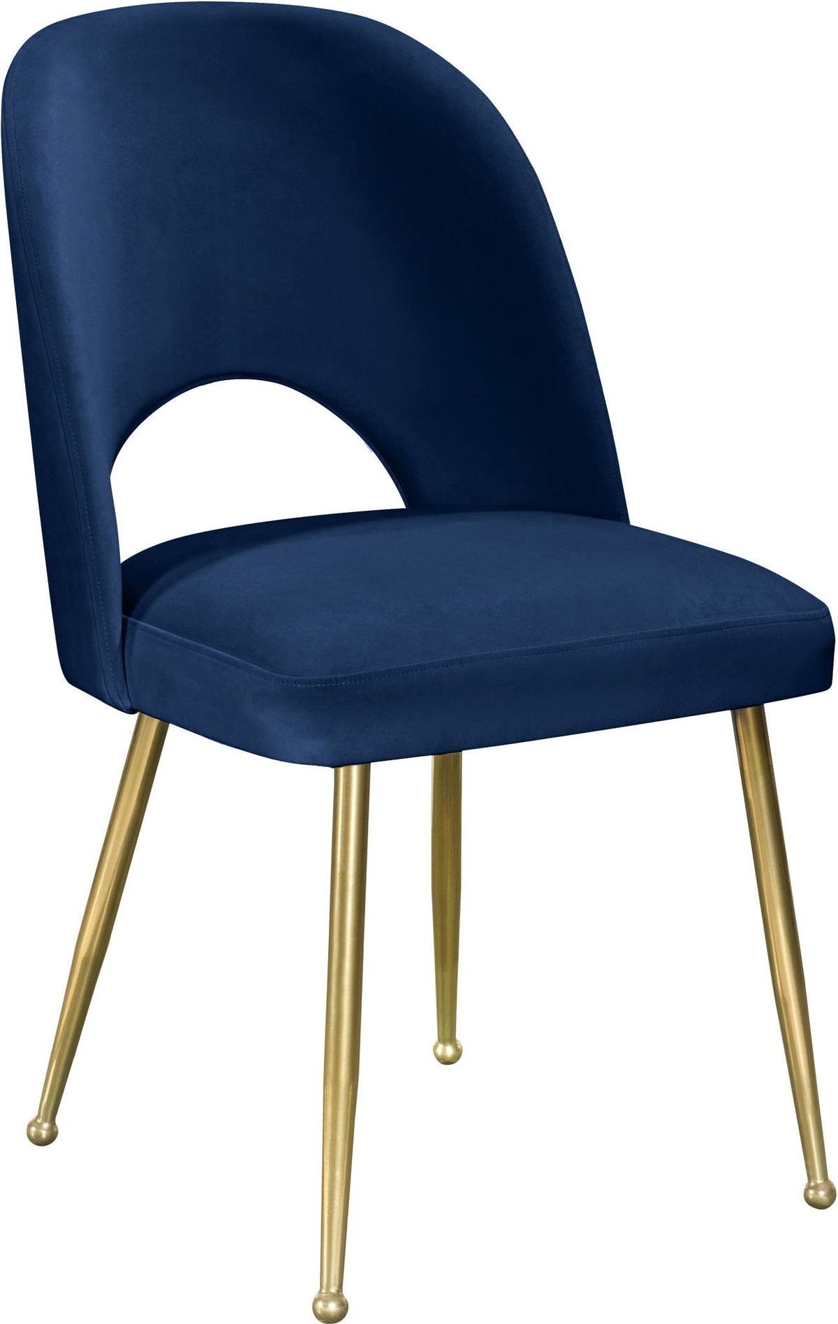 Logan - Dining Chair (Set of 2) with Gold Legs
