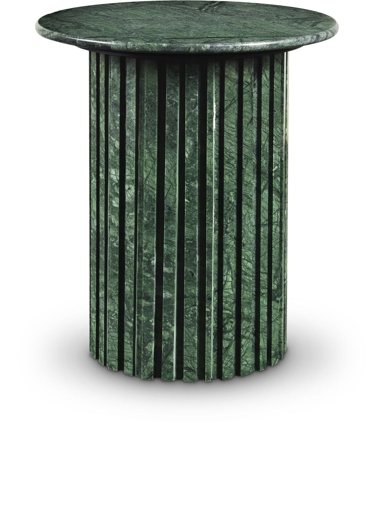 Genoa - Marble & Travertine Table - Dark Green