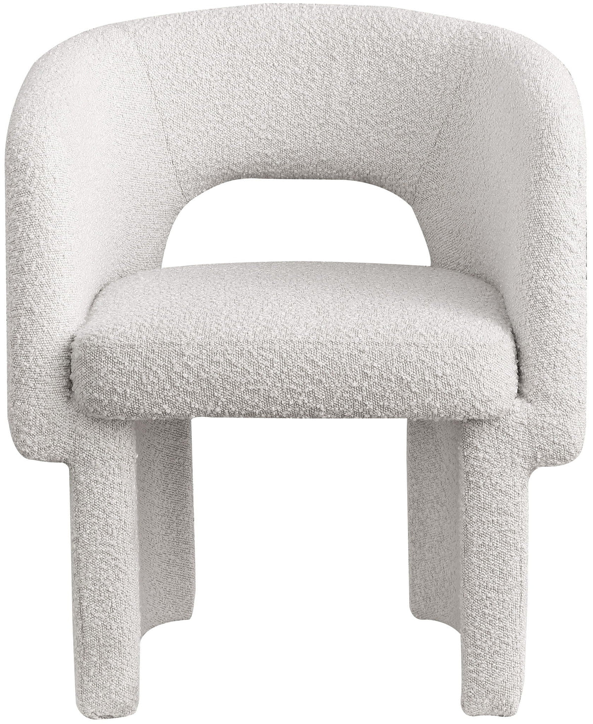 Emmet - Dining Chair / Accent Chair — Chenille or Boucle - Chair