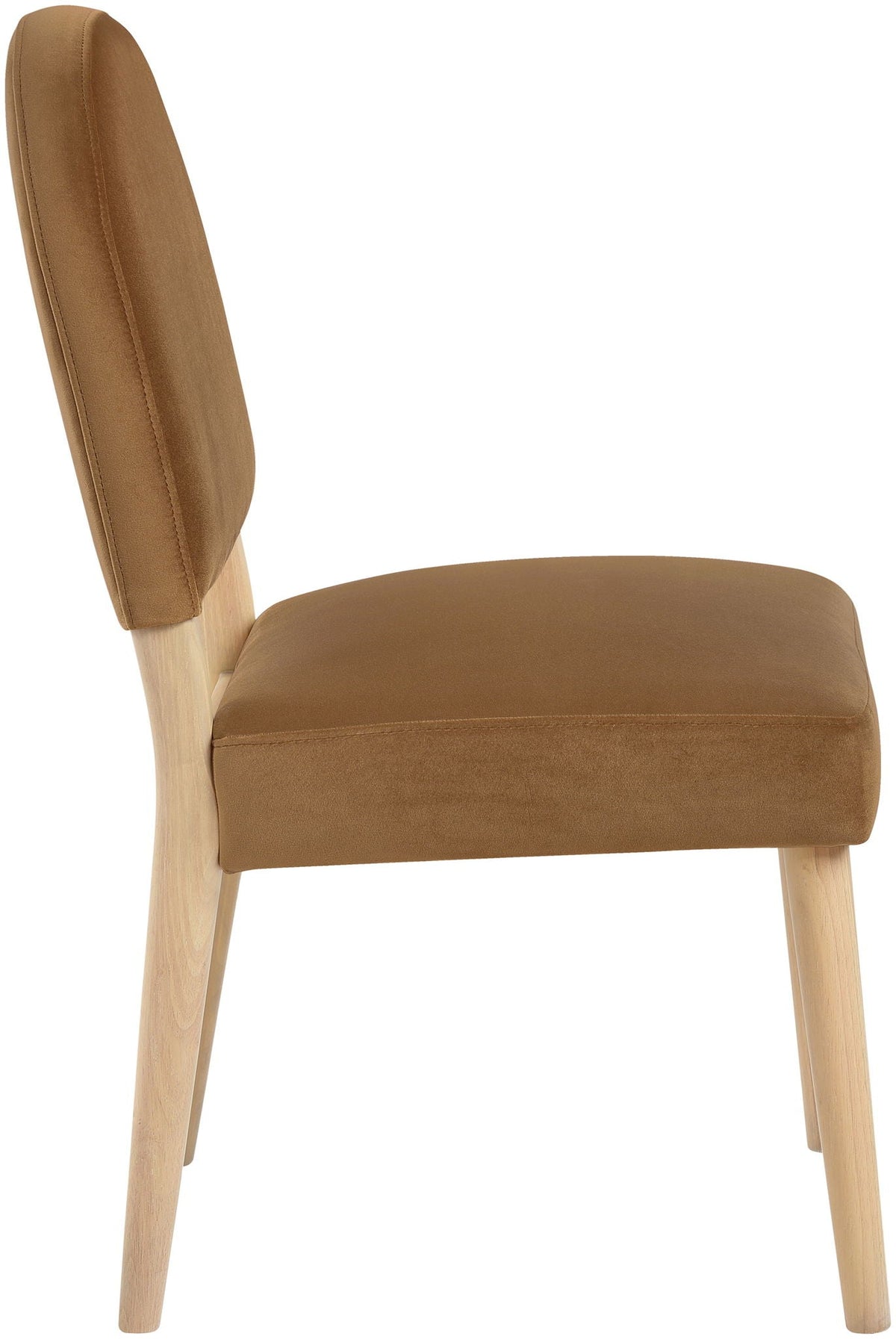 Varinelle - Velvet Dining Chair (Set of 2) - Saddle