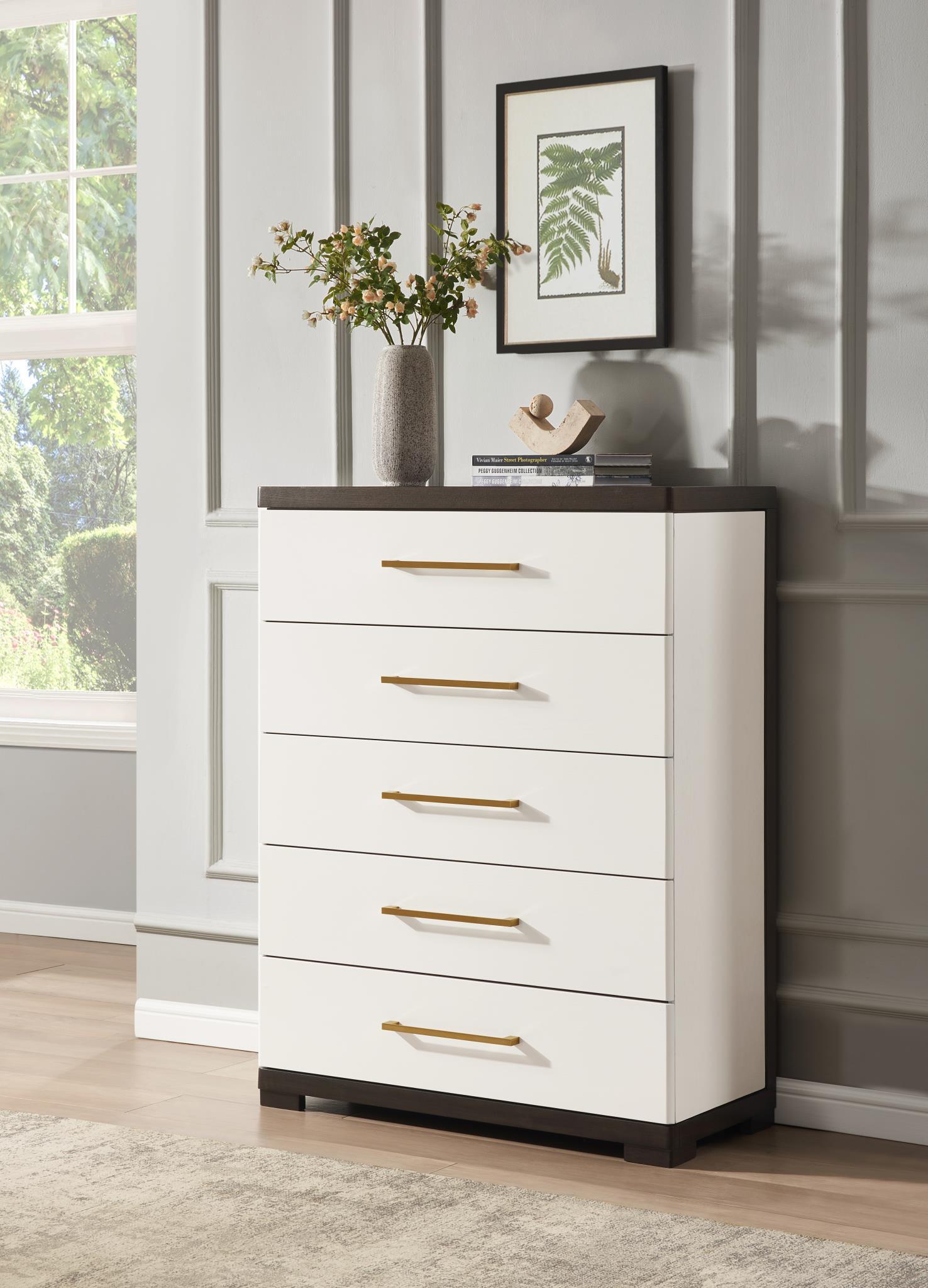 B126 White Chest — 38 in. wide