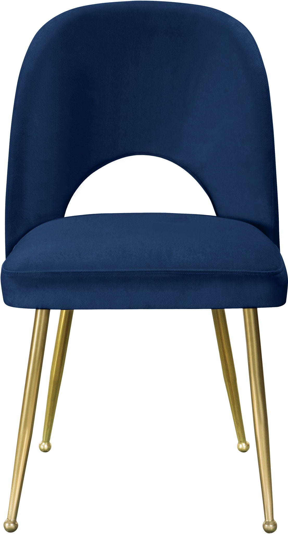 Logan - Dining Chair (Set of 2) with Gold Legs