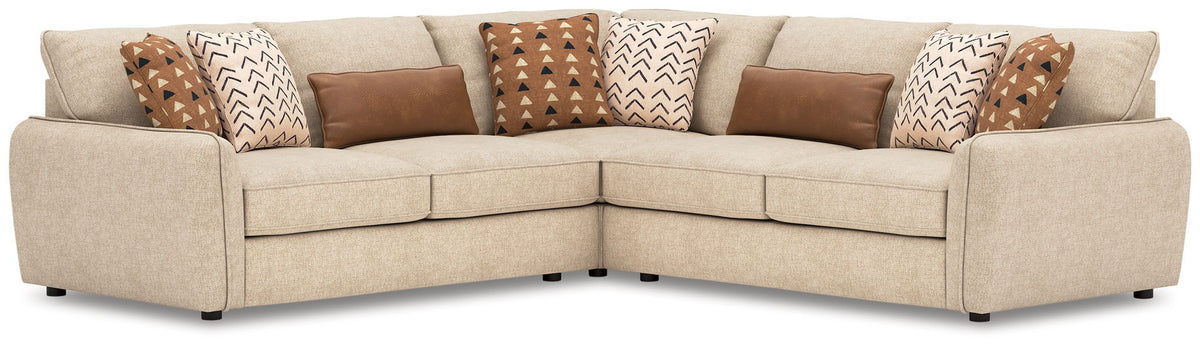 Seyler Sand Modular Sectional — 3-Piece Sectional