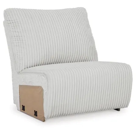 Top Tier Fossil 6-Piece Reclining Sectional — Press-Back Chaise