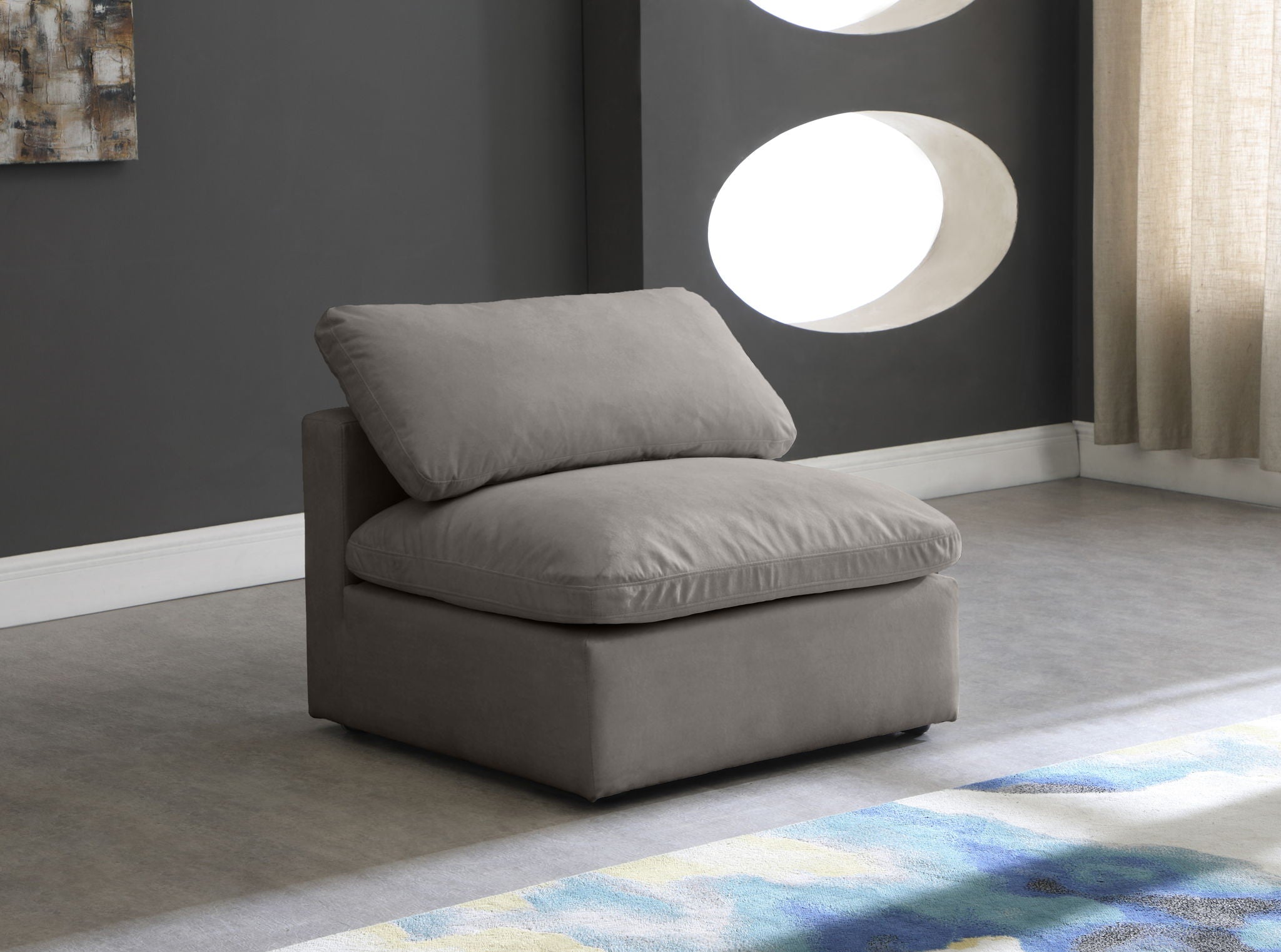 Plush - Modular Armless Chair