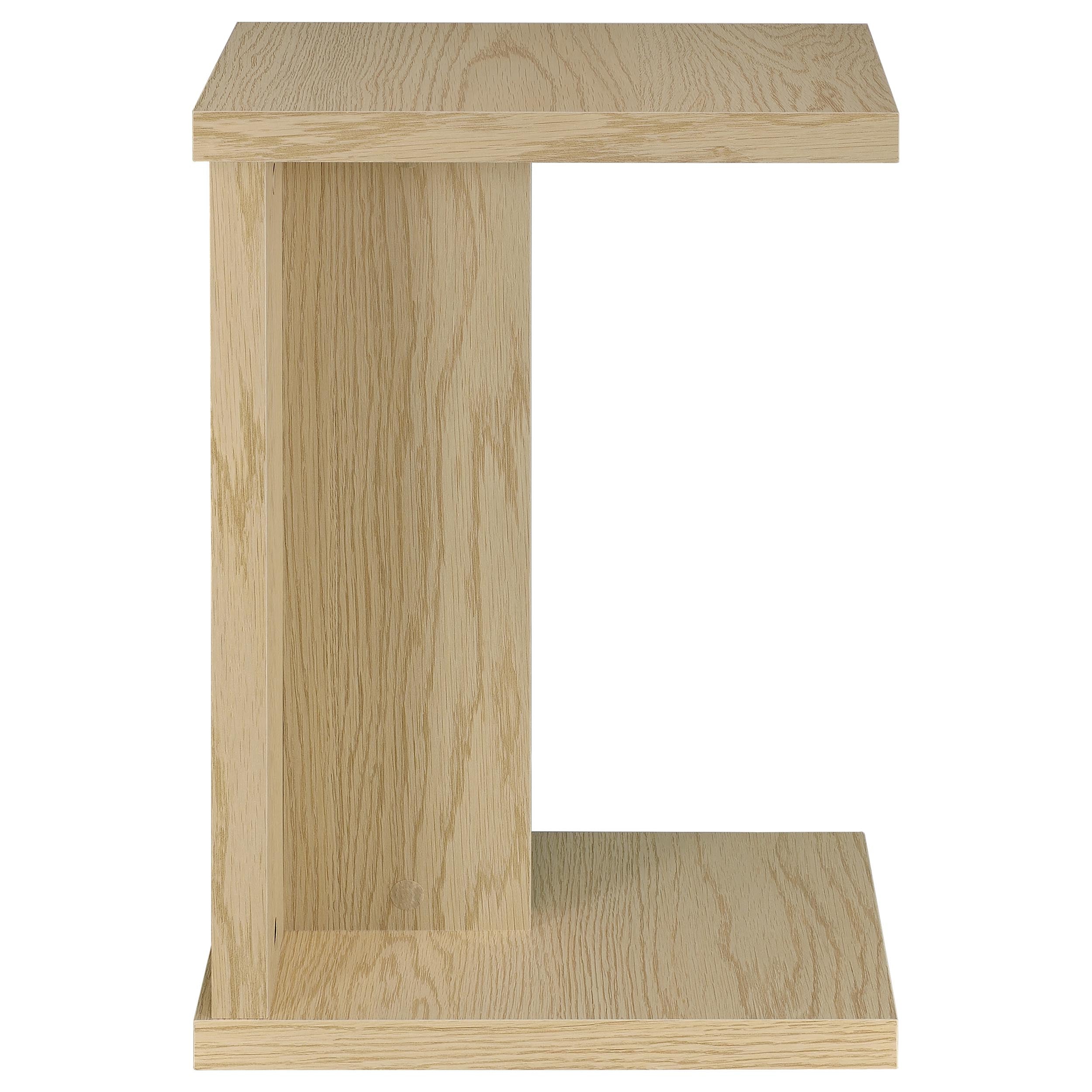 Clower Engineered Wood C-Shaped Sofa Side Table