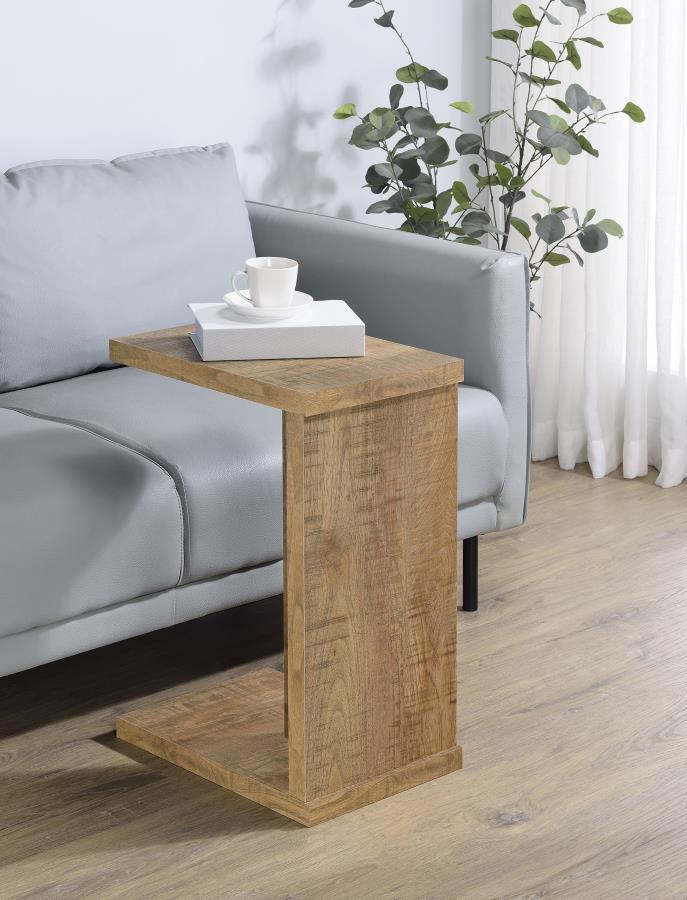 Clower Engineered Wood C-Shaped Sofa Side Table