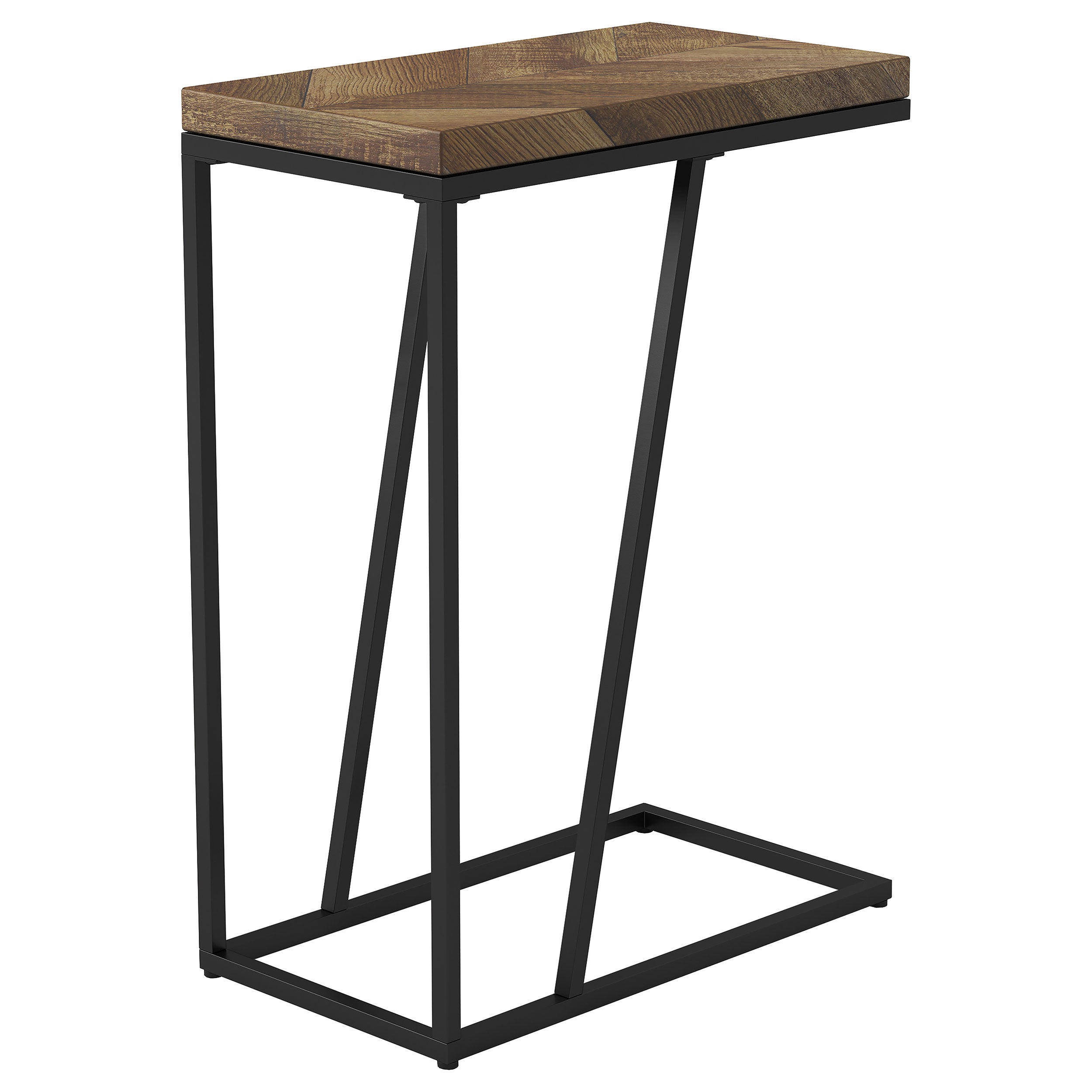 Sergio Engineered Wood C-Shaped Sofa Side Table