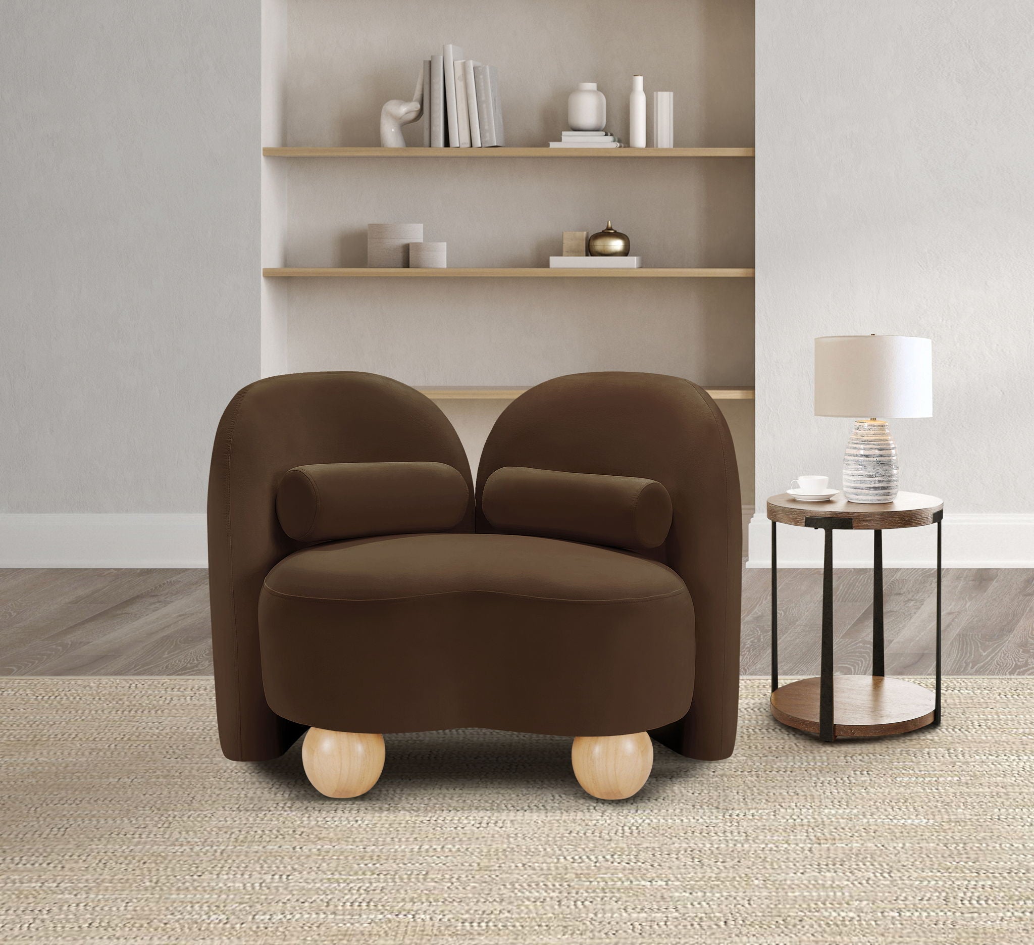 Daphne - Velvet Chair