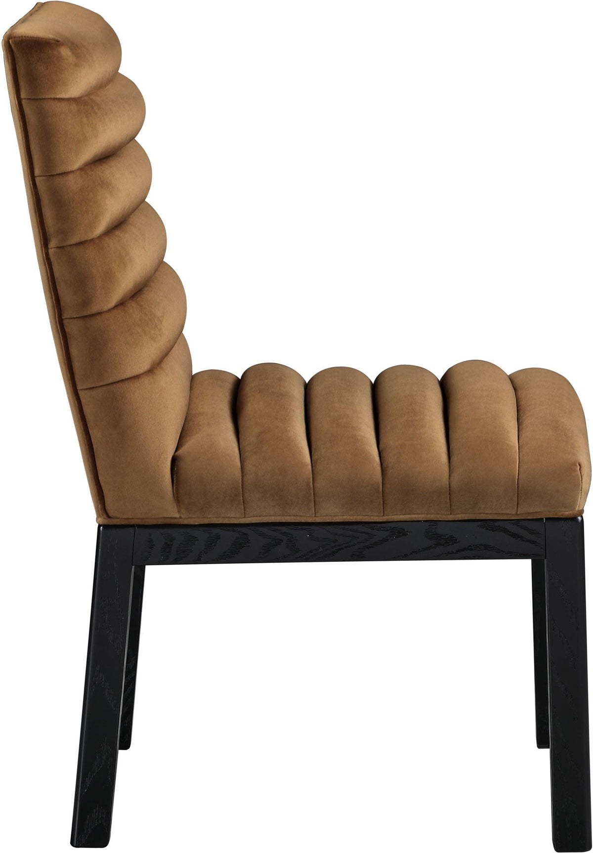 Evelyn - Dining Chair with Black Legs