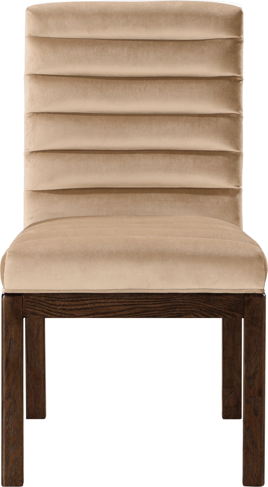 Evelyn - Dining Chair with Brown Legs