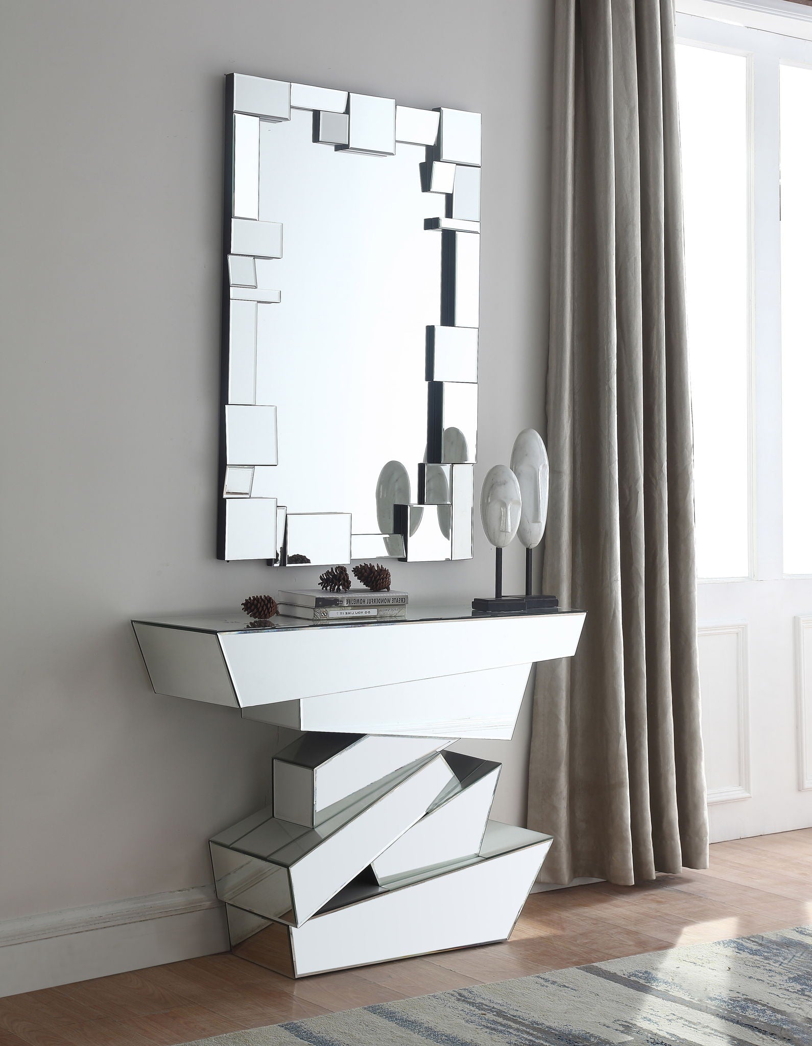 Jade - Mirror - Pearl Silver