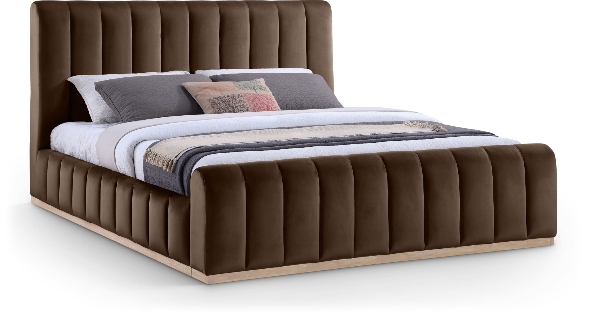 Amara - Velvet Bed