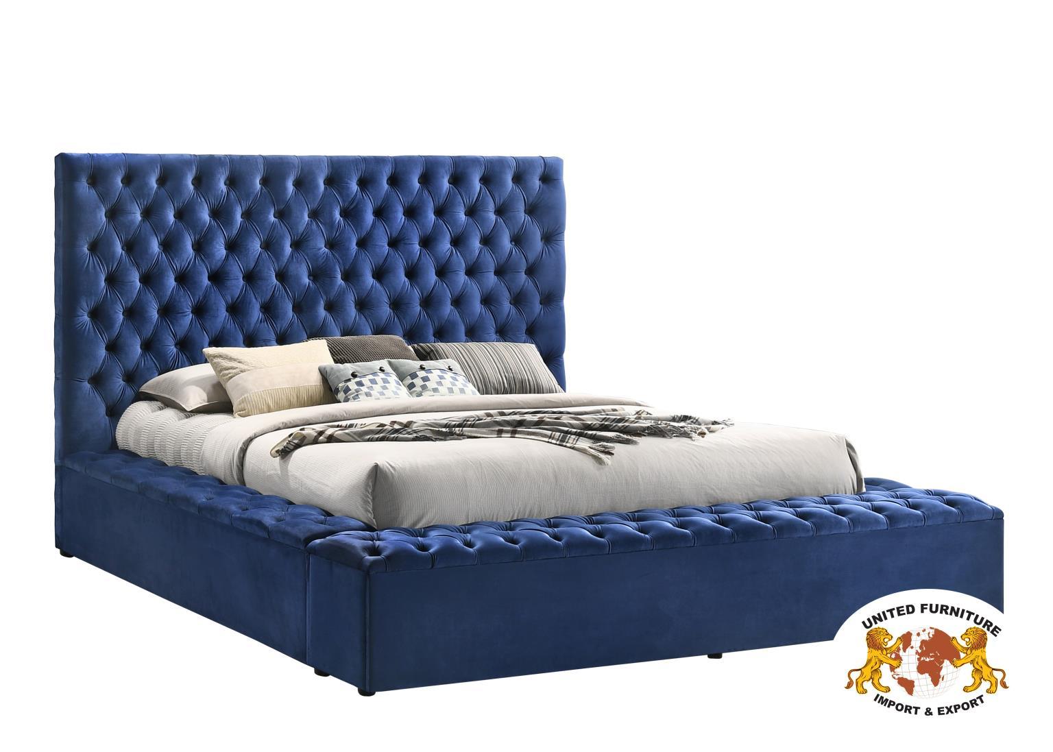 B564 - Velvet Bed
