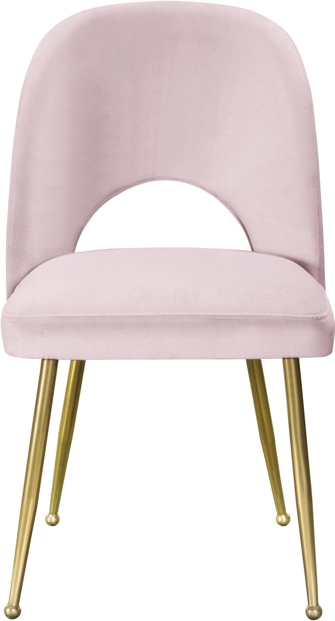 Logan - Dining Chair (Set of 2) with Gold Legs
