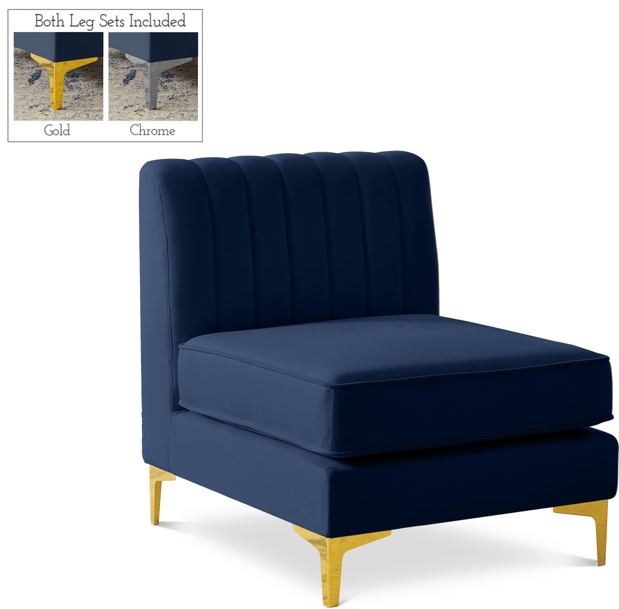 Alina - Armless Chair