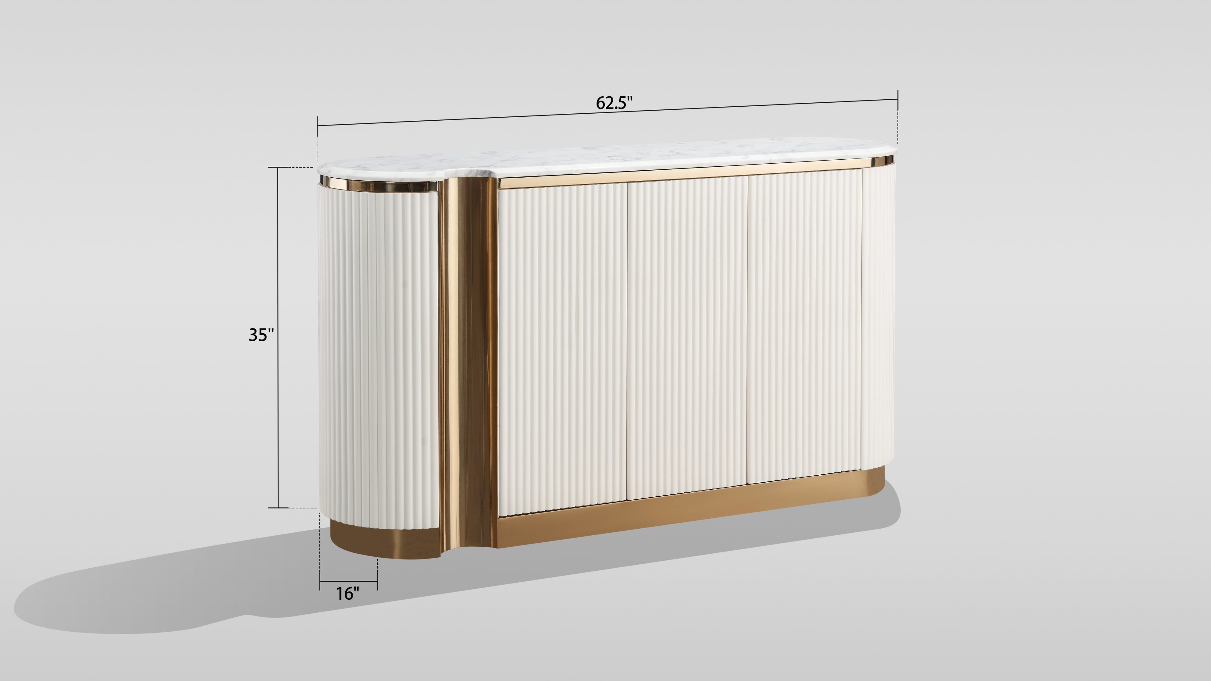 Valente Sideboard (Cream)