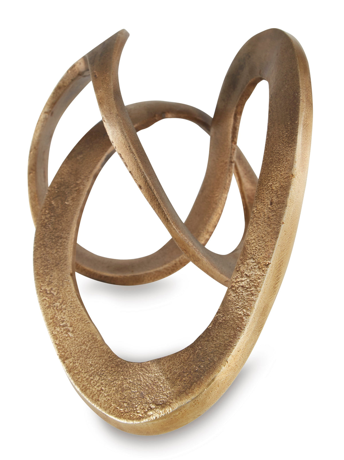 Dunnruck Antique Brass Abstract Metal Sculpture
