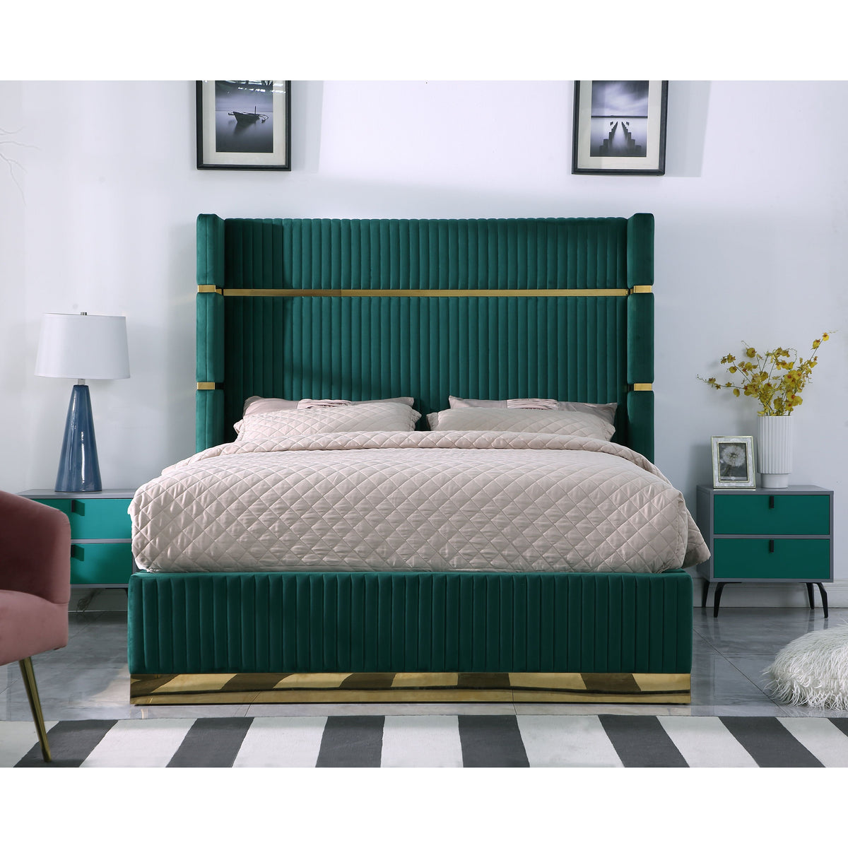 Aspen Bed — No Box Spring Required