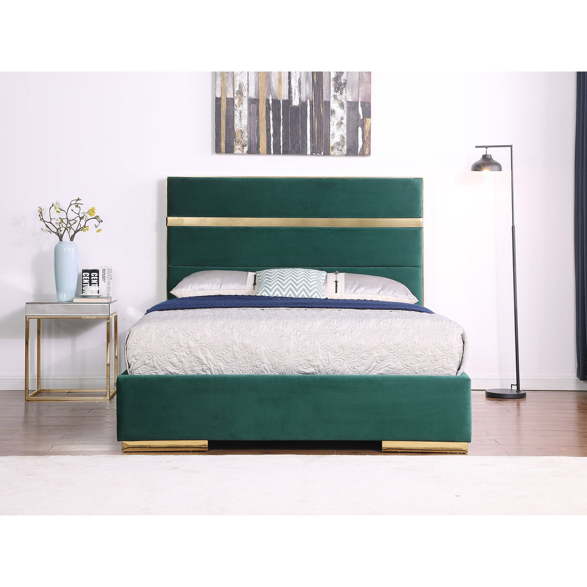 Cartier Bed — Gold Accent Details