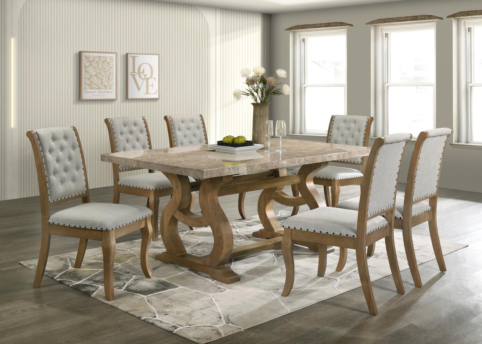 Lemoore Golden Flower Dinette Collection