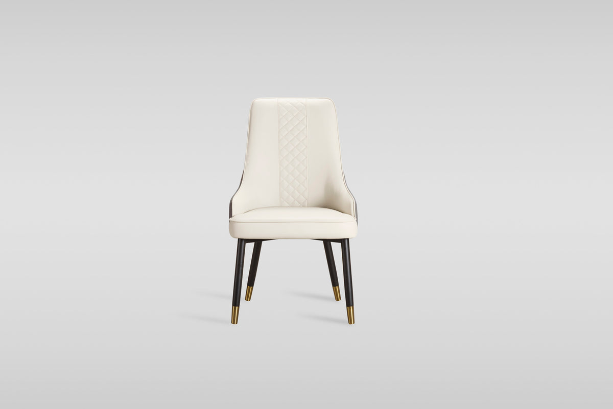 Roxy Sintered Stone Dining Set — Bronze U-Shaped Base