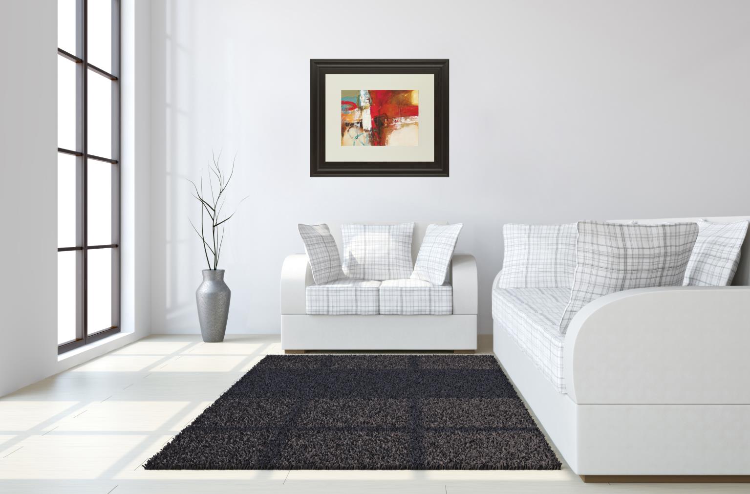 Woven By Natasha Barnes 34X40 Framed Print