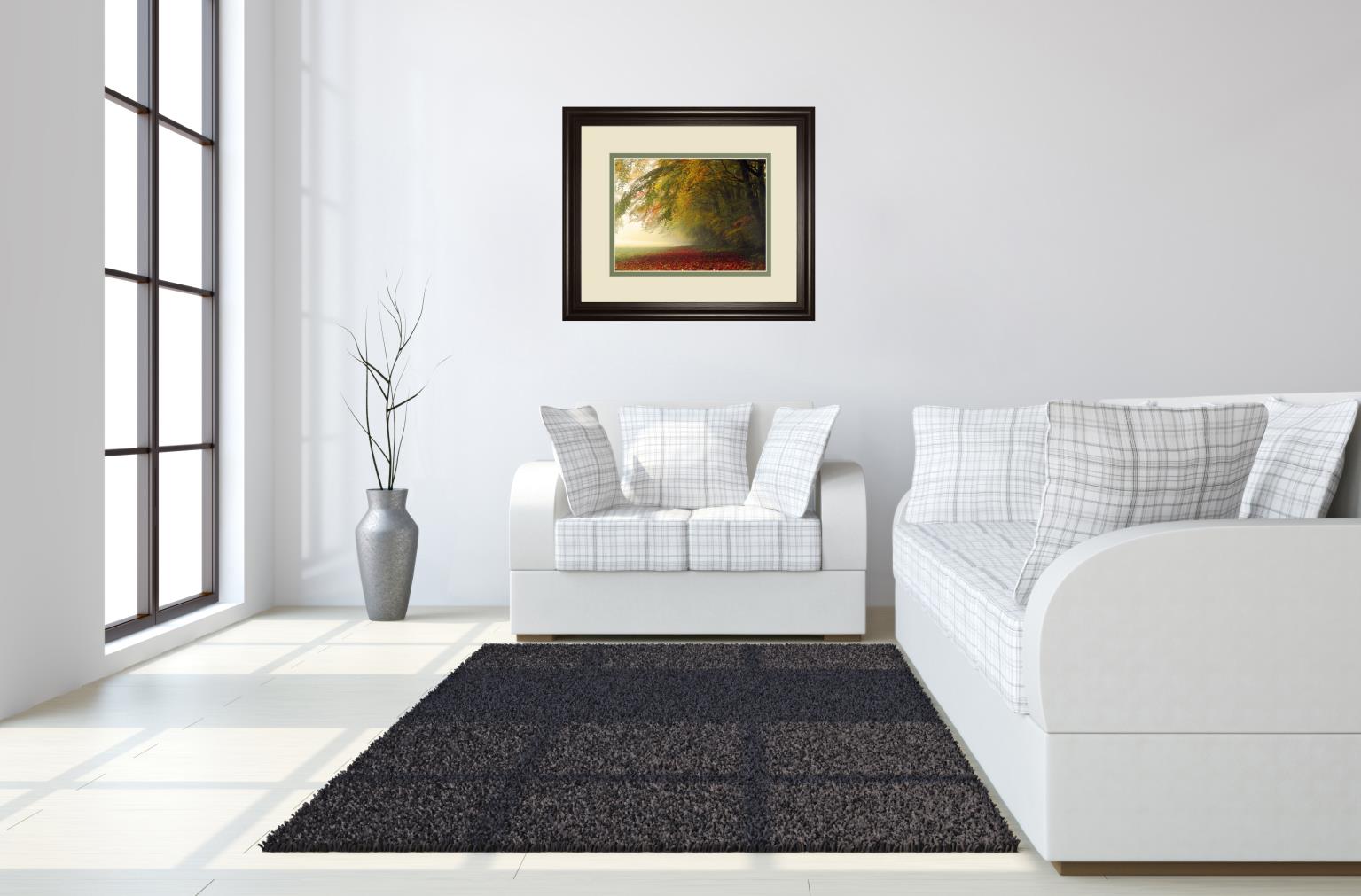 Your Beauty Silences Me By Irene Weisz 34X40 Framed Print