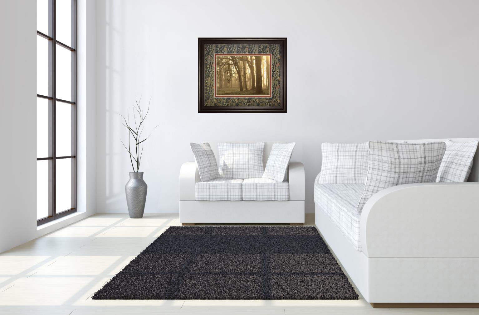 Woodland Sweep By Dennis Frate 34X40 Framed Print