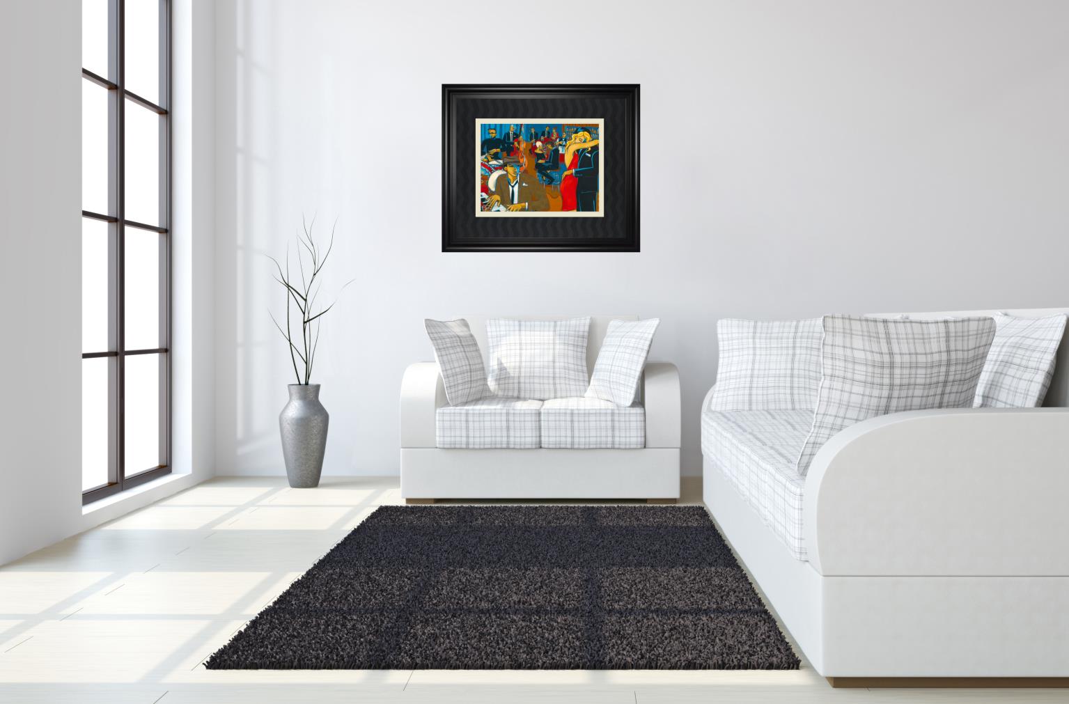After Hours By Marsha Hammel 34X40 Framed Print