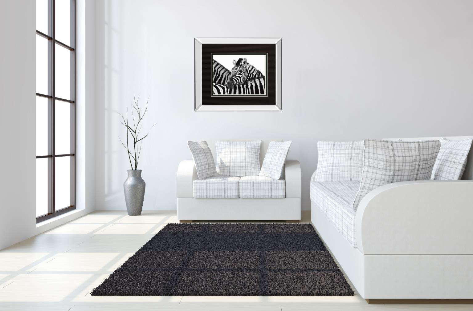A Safe Place By Papiorek 34X40 Mirror Frame Print