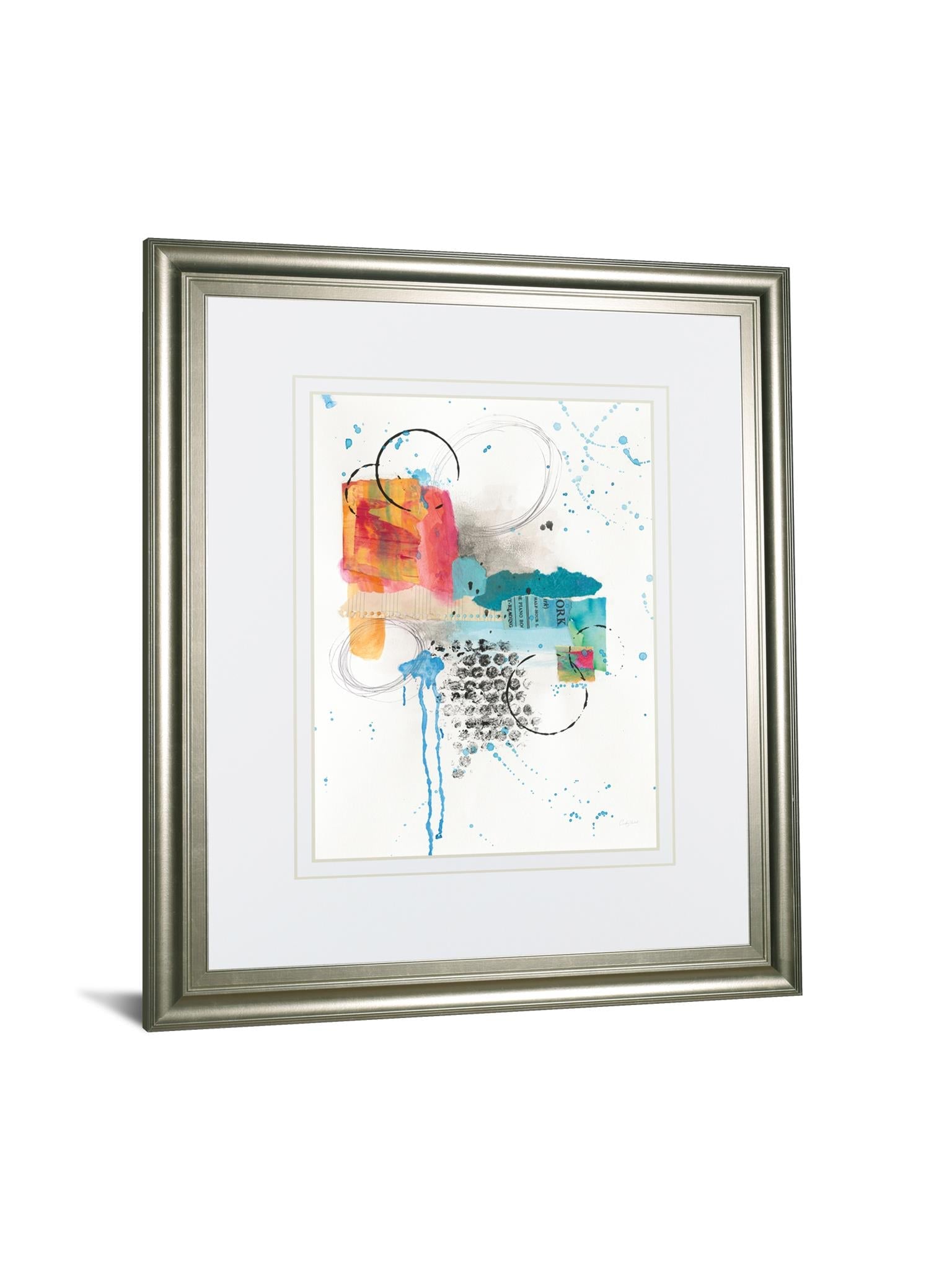 Abstract Skyline I By Courtney Prahl 34X40 Framed Print