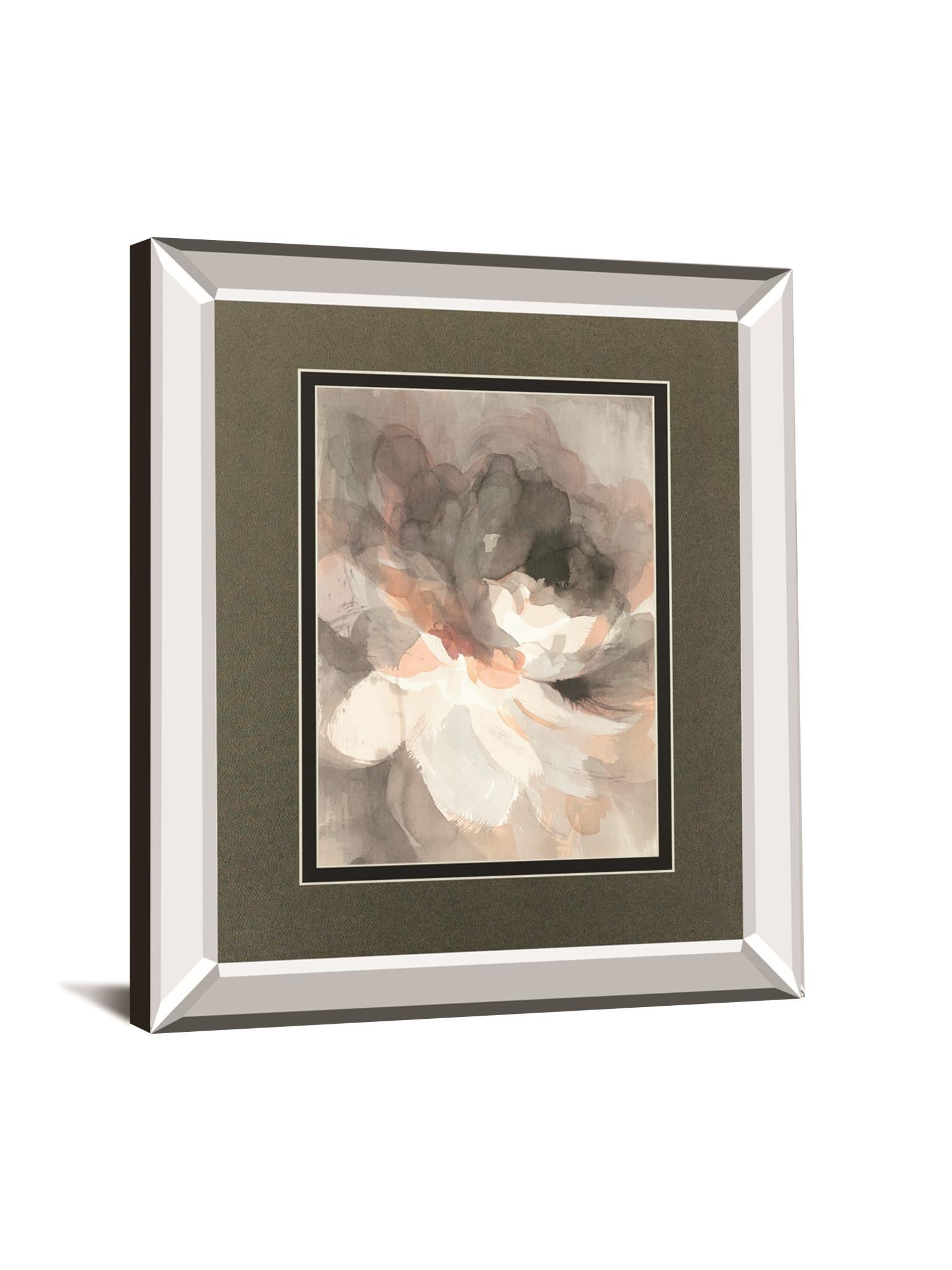Abstract Peony By Danhui Nai 34X40 Mirror Frame Print