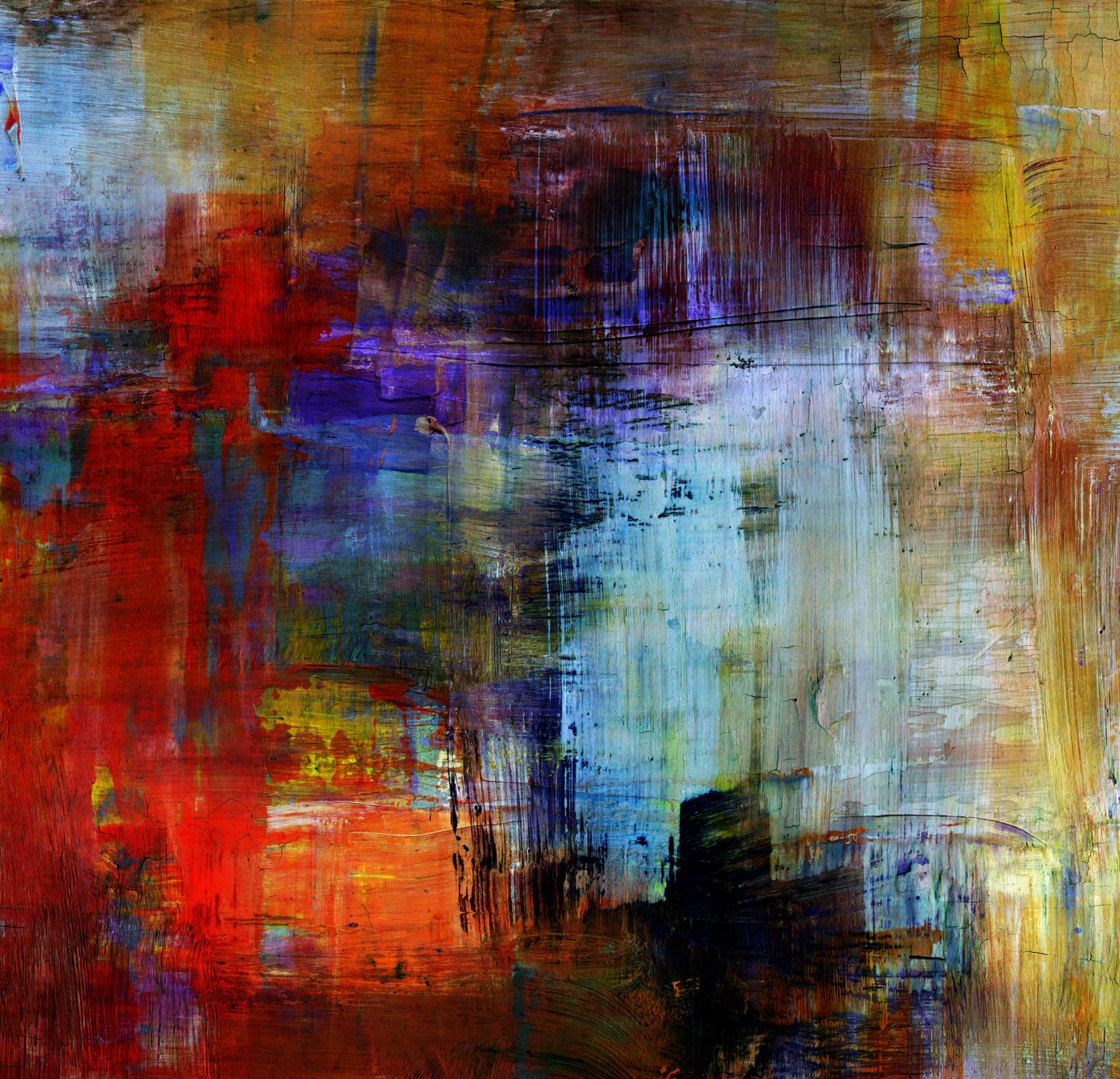 Abstract (Framed) Giclee Canvas