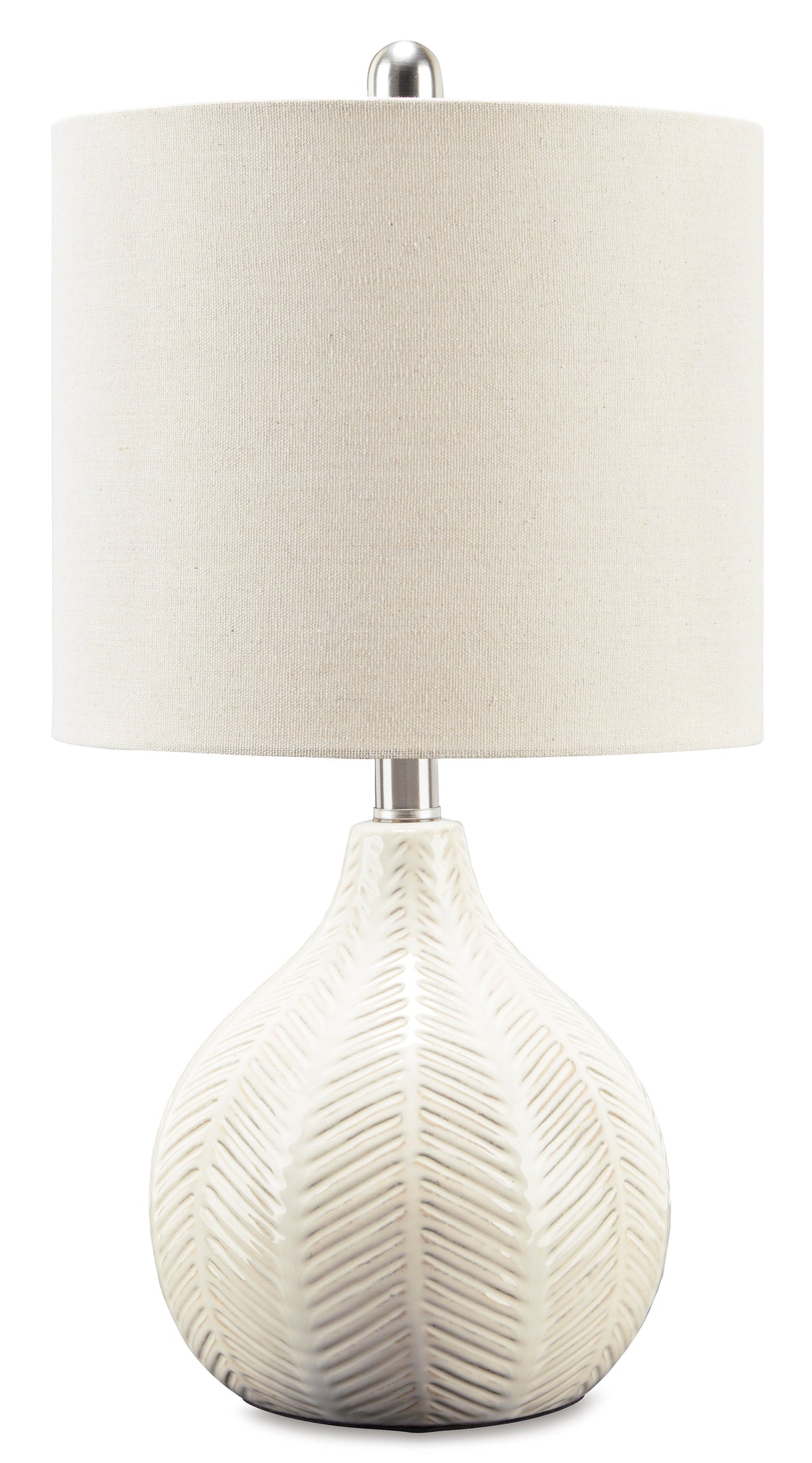 Rainermen Off-White Ceramic Table Lamp
