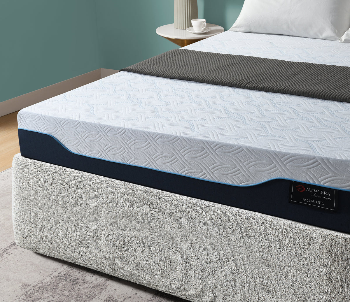 Eco 8-Inch Gel Memory Foam Mattress — Cooling Ice Fabric
