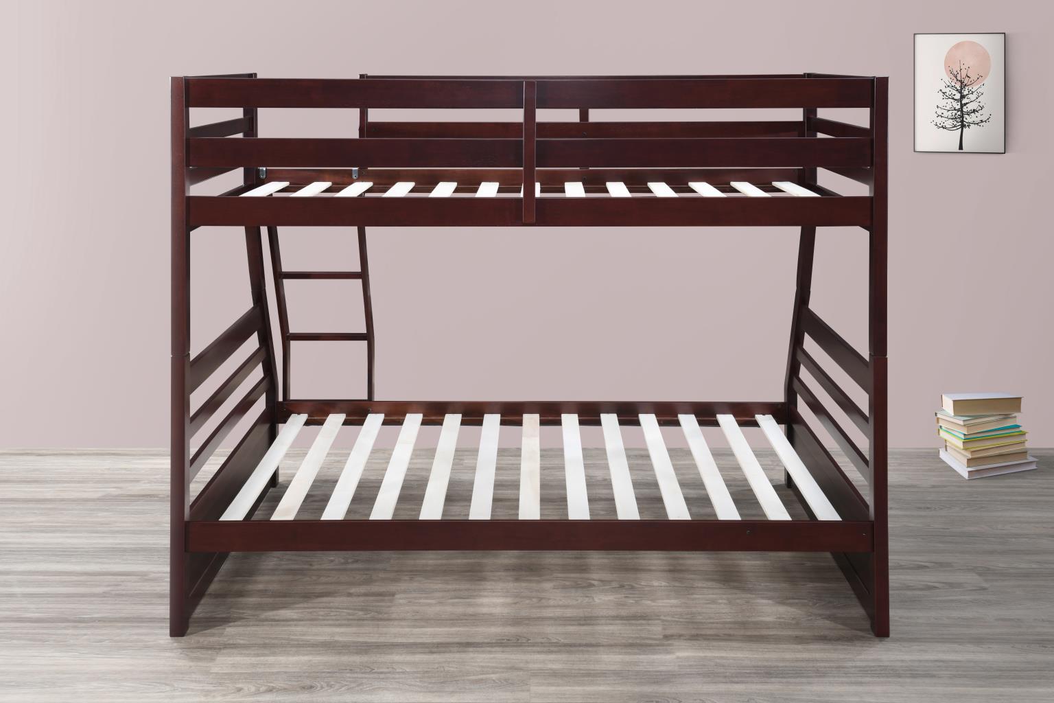 Levon Cherry Bunk Bed Youth Collection