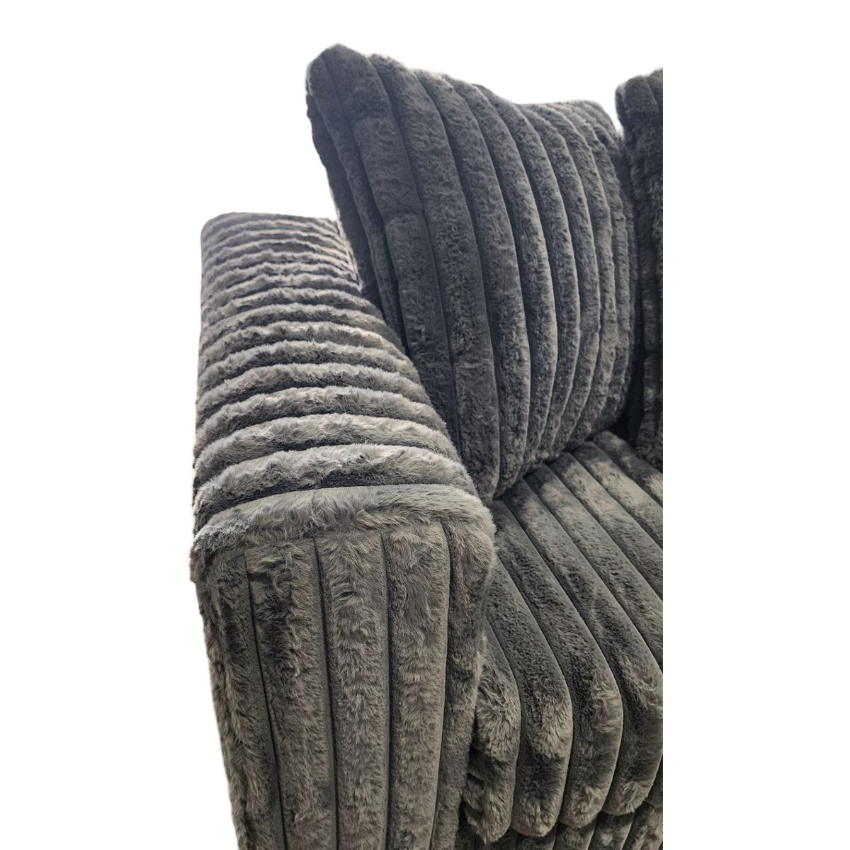 Gia Sectional with Chaise — Grey