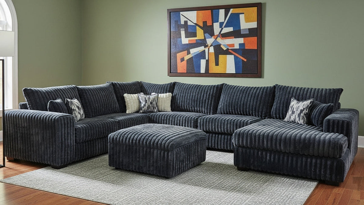 Texan Oversized Sectional — Extended Chaise