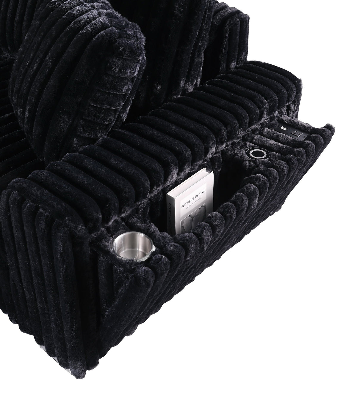Snuggle Station Sectional — Bluetooth Speakers & Wireless Charging